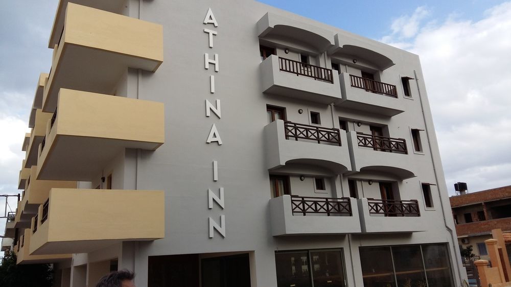 הרסוניסוס Athina Inn מראה חיצוני תמונה